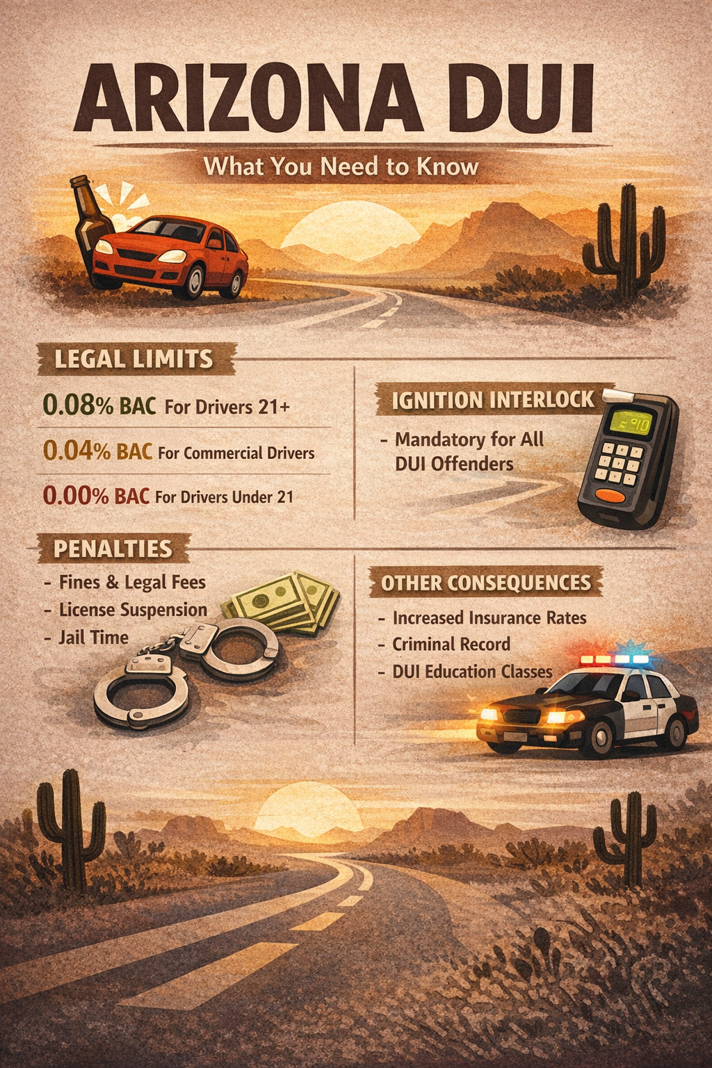 What to Do After a DUI in Arizona